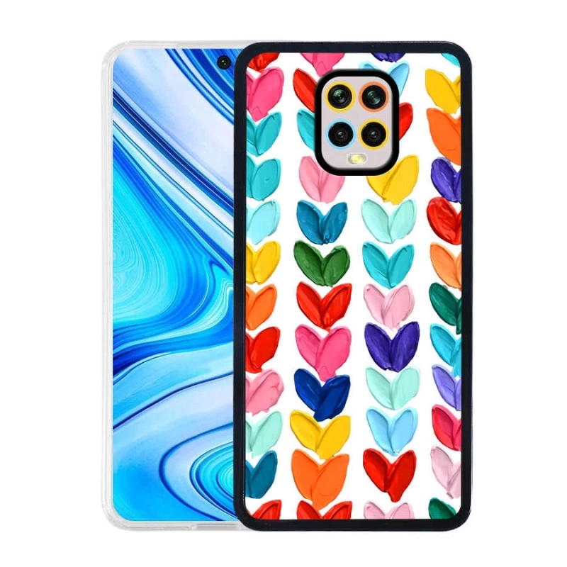 Xiaomi Redmi Note 9 Pro Kılıf Zore M-Fit Desenli Kapak