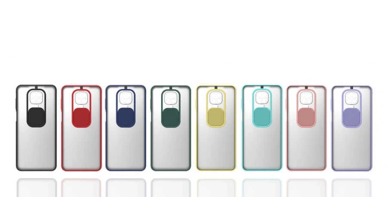 Xiaomi Redmi Note 9S Kılıf Zore Lensi Kapak