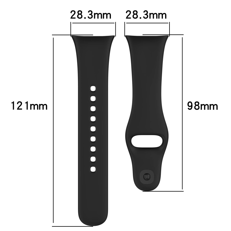 Xiaomi Redmi Watch 3 Zore KRD-81 Silikon Kordon