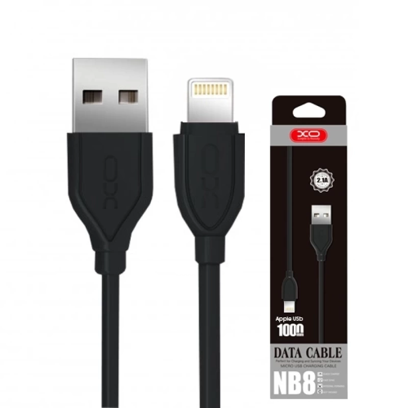 Xo Nb8 Super Kopmaz İphone 6-7-8-10-11 1 Metre Usb Şarj Kablo