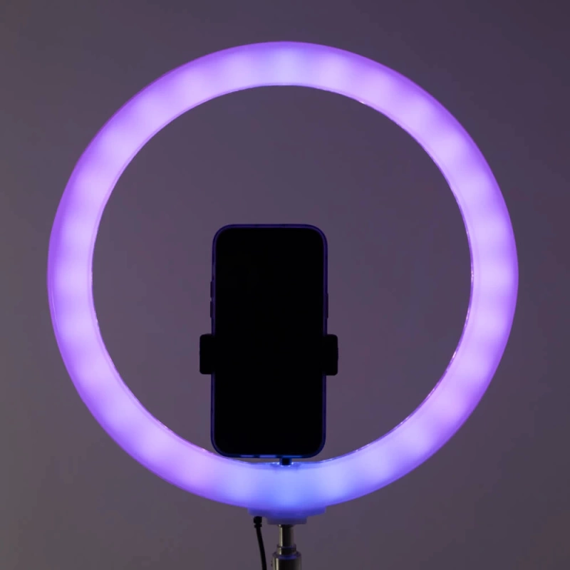 Zore 3D-36 36cm Canlı Yayın ve Ambiyans RGB Led Ring Light