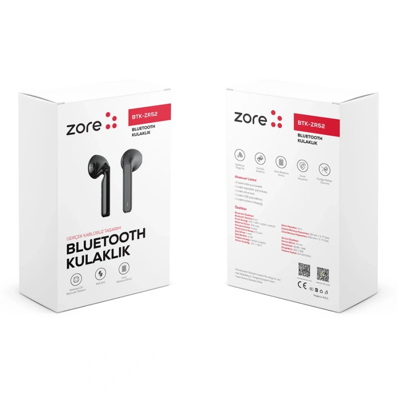 Zore BTK-ZR52 Bluetooth Kulaklık