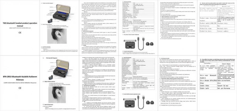 Zore BTK-ZR53 Bluetooth Kulaklık