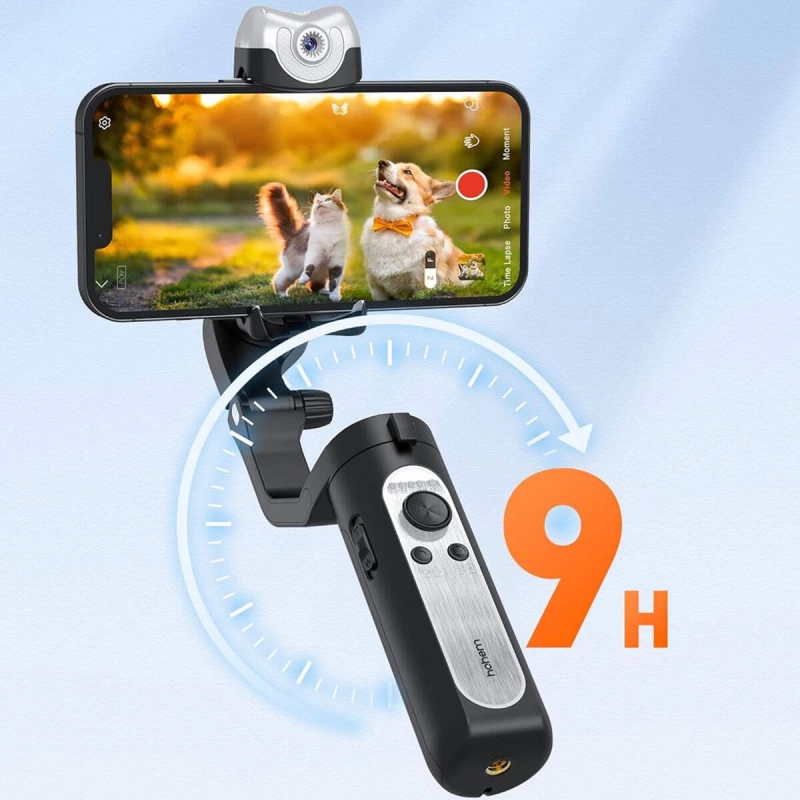 More TR Hohem iSteady VS2 3 Eksenli El Tipi AI Yapay Zeka Görüş Sensörlü Gimbal Stabilizatör