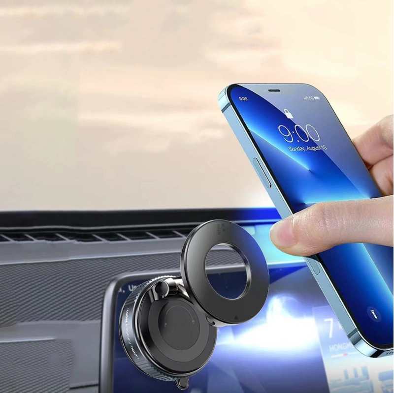 Zore K007 Eko 360 Derece Dönebilen Vakum Özellikli Magnetik Telefon Tutucu