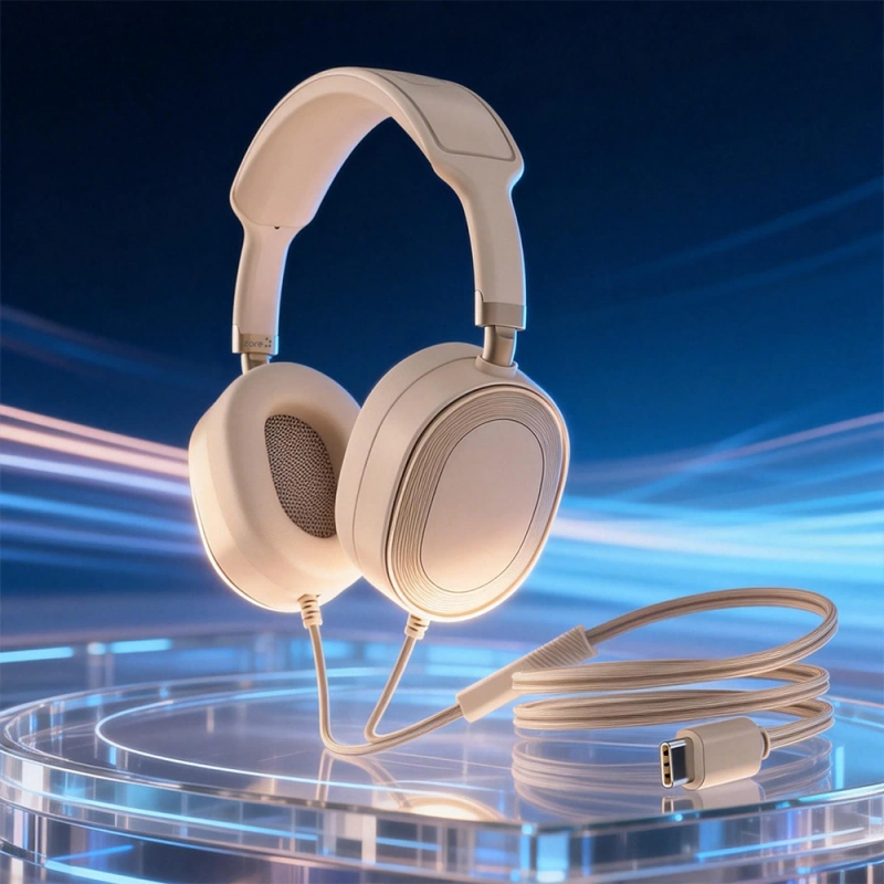 Zore LS-861 Tak Çalıştır Type-C Kulak Üstü Kulaklık