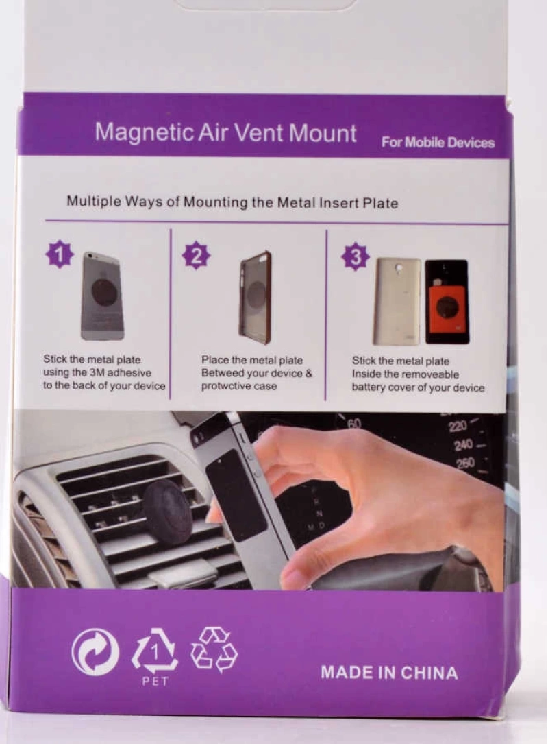 Zore Magnetic Air Vent Mount X16 Petek Araç Telefon Tutucu Universal