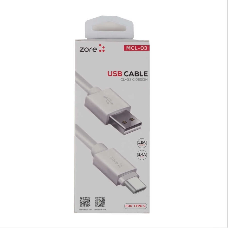 Zore MCL-03 Type-C Usb Kablo