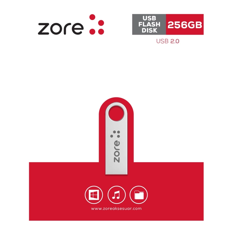 More TR Zore Metal Usb Flash Disk 256GB