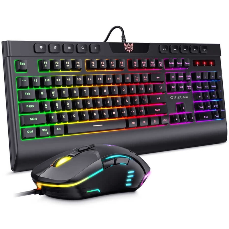 Zore Onikuma G21 RGB Oyuncu Klavye Mouse Seti