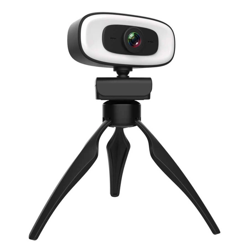 Zore PC-10 2K HD Görüntü Kaliteli Mikrofonlu Işıklı Tak Çalıştır Webcam