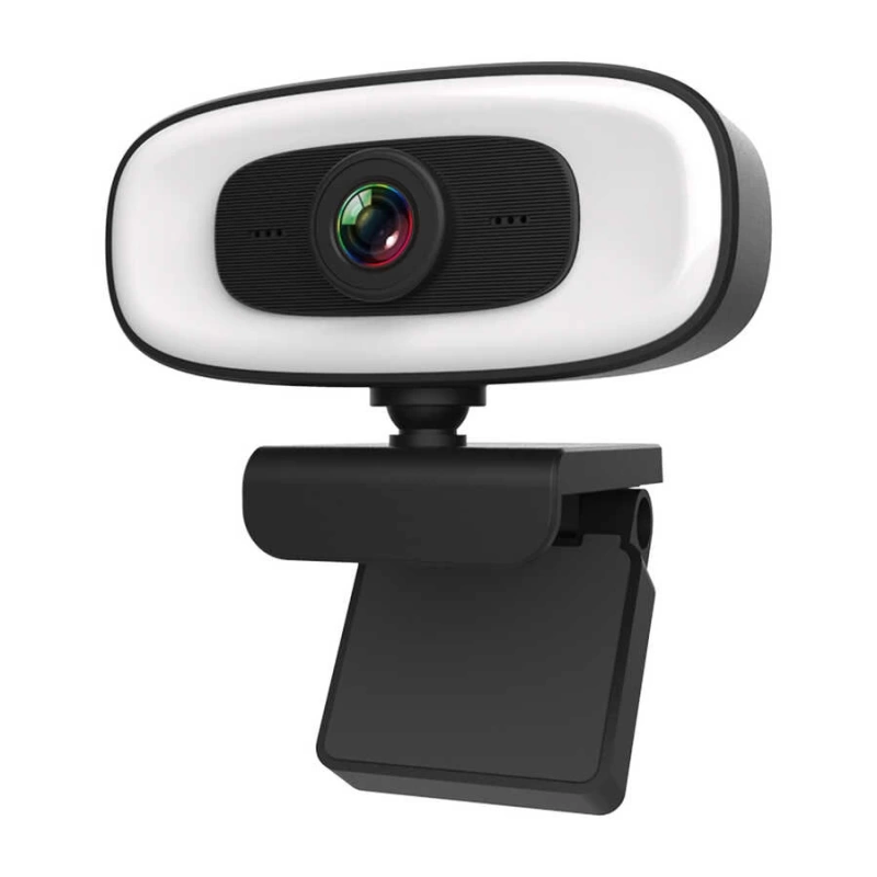 Zore PC-10 2K HD Görüntü Kaliteli Mikrofonlu Işıklı Tak Çalıştır Webcam