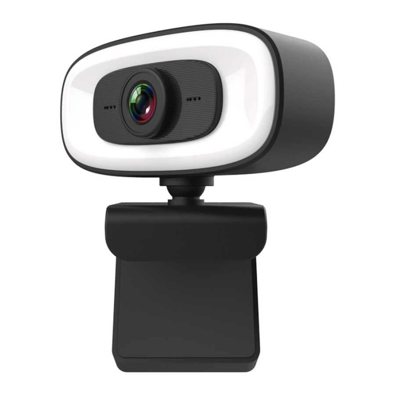 Zore PC-10 2K HD Görüntü Kaliteli Mikrofonlu Işıklı Tak Çalıştır Webcam