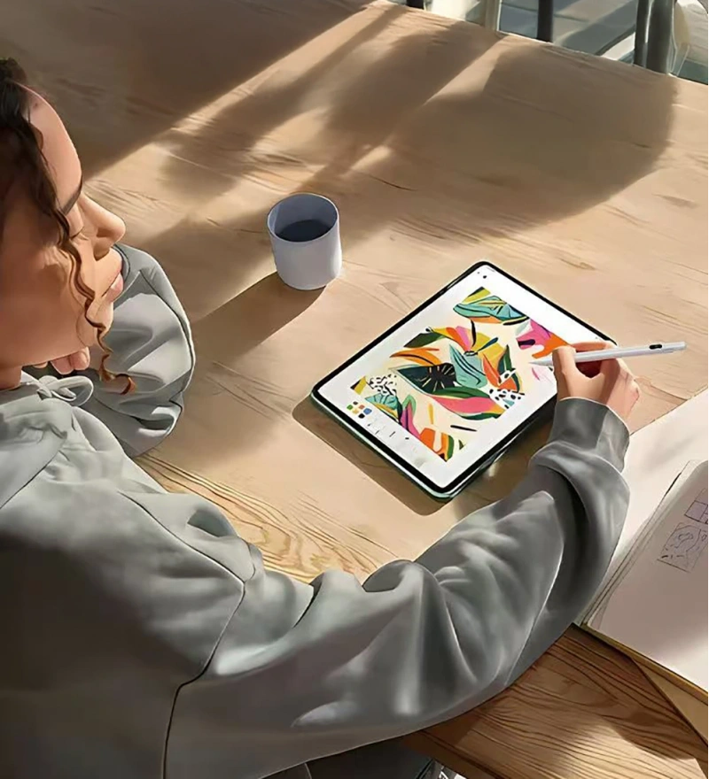 Zore Pencil 18 Stylus Universal Dijital Led Göstergeli Dokunmatik Tablet Kalemi