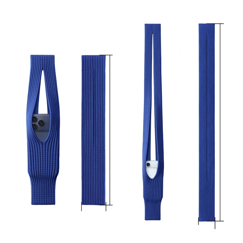 Zore Pocket Örgülü Cep Telefonu Taşıma Askısı