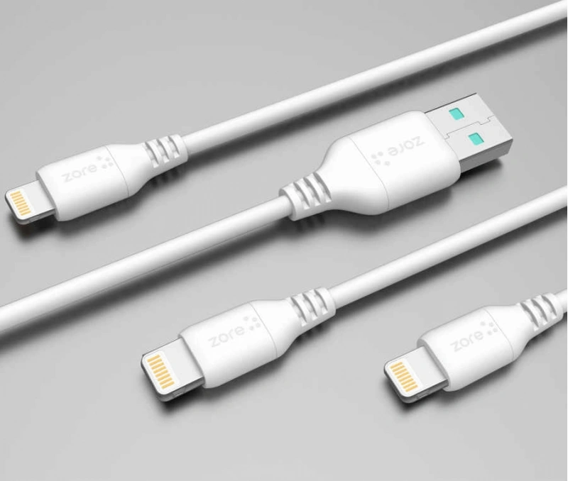 Zore Puma Serisi 2 in 1 Lightning Araç Şarj Aleti