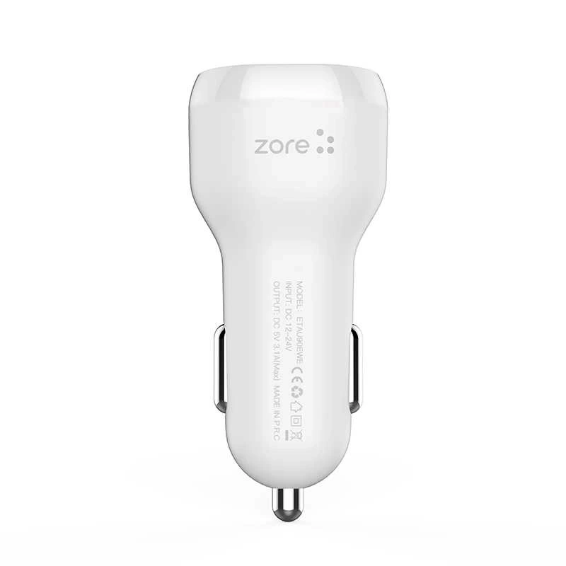 Zore Puma Serisi 2 in 1 Lightning Araç Şarj Aleti