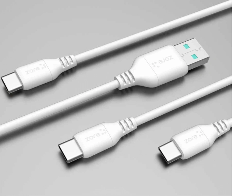 Zore Puma Serisi 2 in 1 Type-C Araç Şarj Aleti