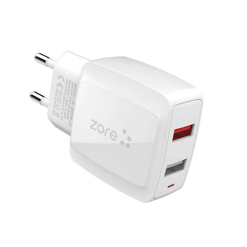 Zore Vest Serisi V2 Type-C 2 in 1 Şarj Seti