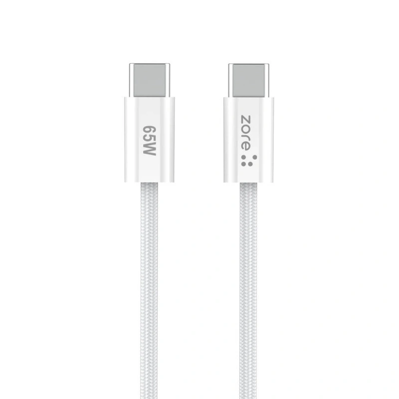 Zore Vol Serisi Type-C to Type-C PD Şarj ve Data Kablosu 65W 3A 1 Metre