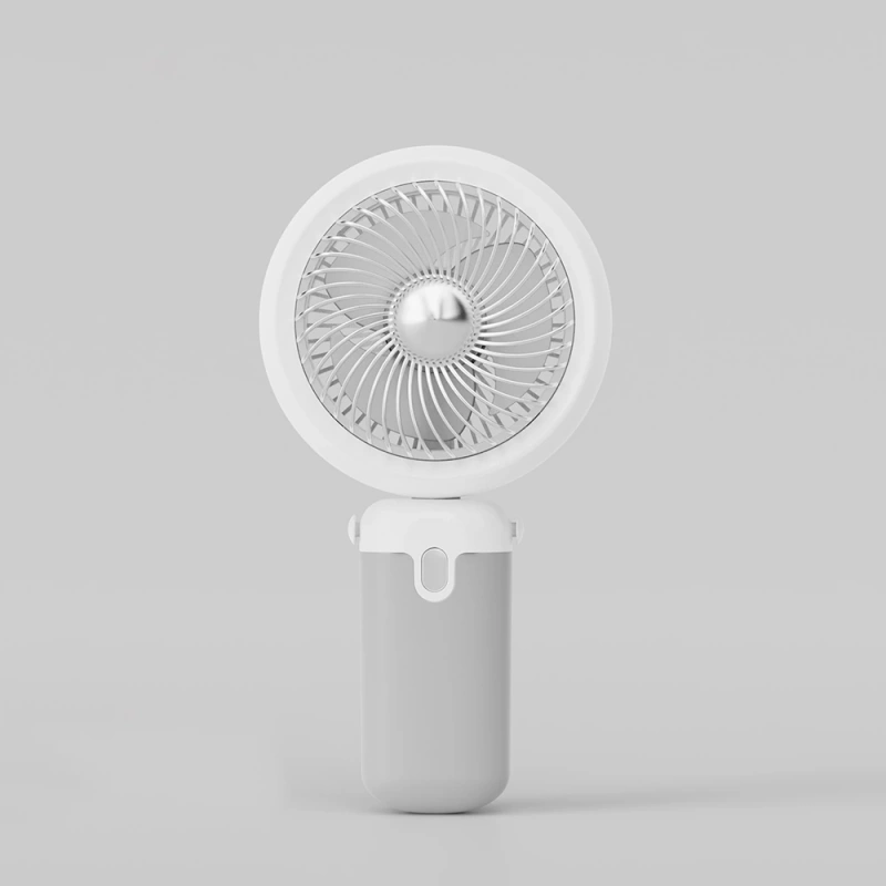 Zore YS-2503 Katlanabilir Askılıklı Portatif Mini Vantilatör Soğutucu El Fanı