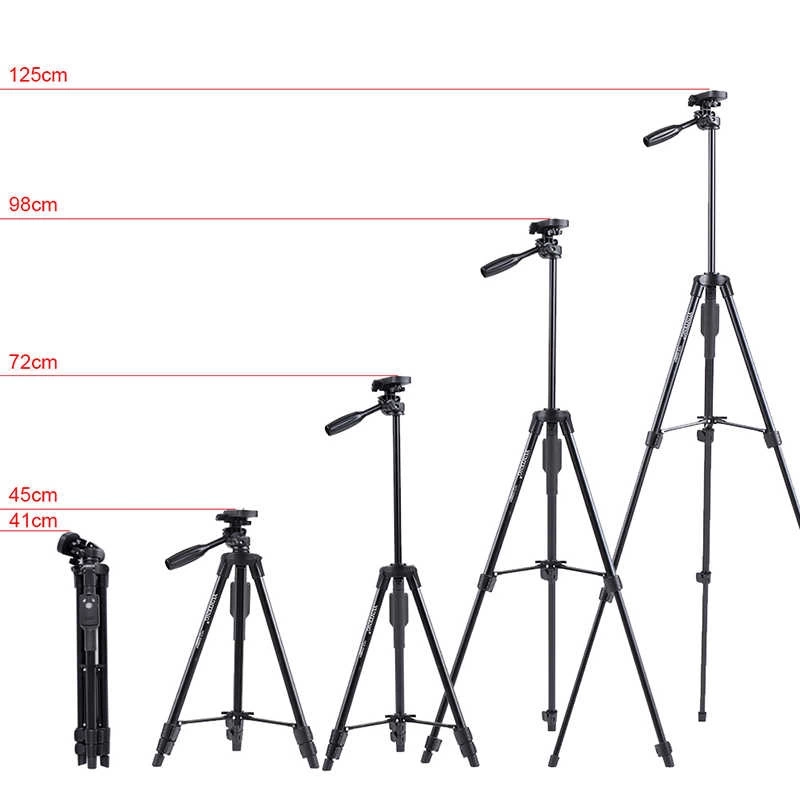 Zore Yunteng VCT 5208 A Kalite Telefon Tripod