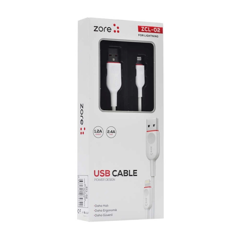 Zore ZCL-02 Lightning Usb Kablo