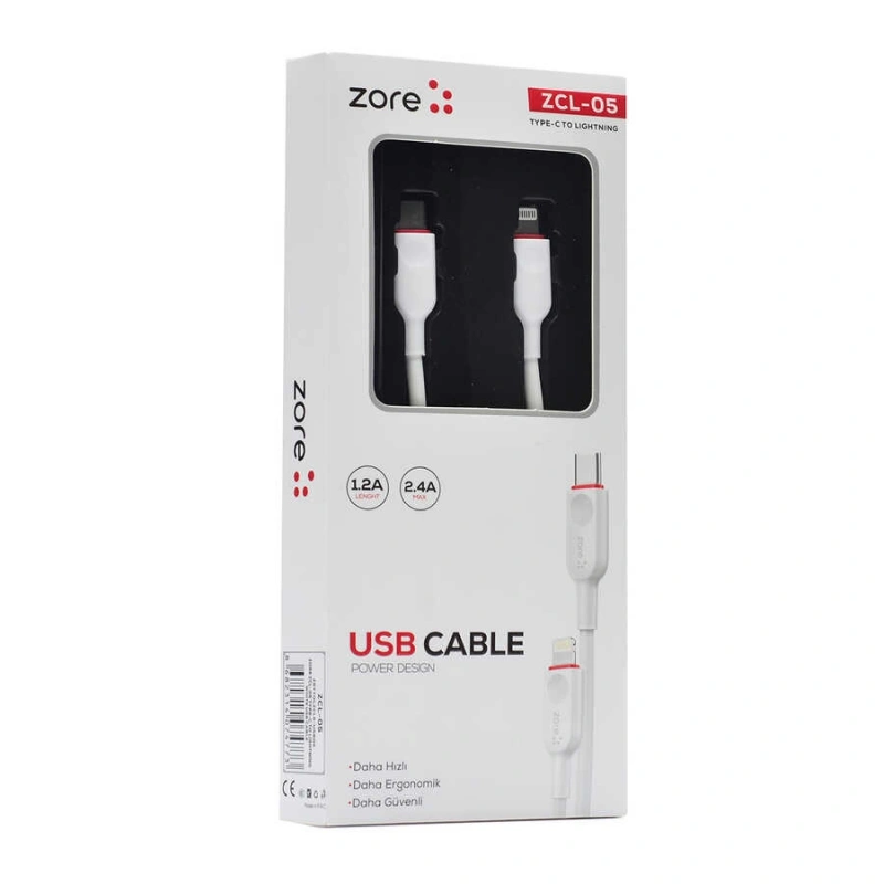Zore ZCL-05 Lightning To PD Kablo