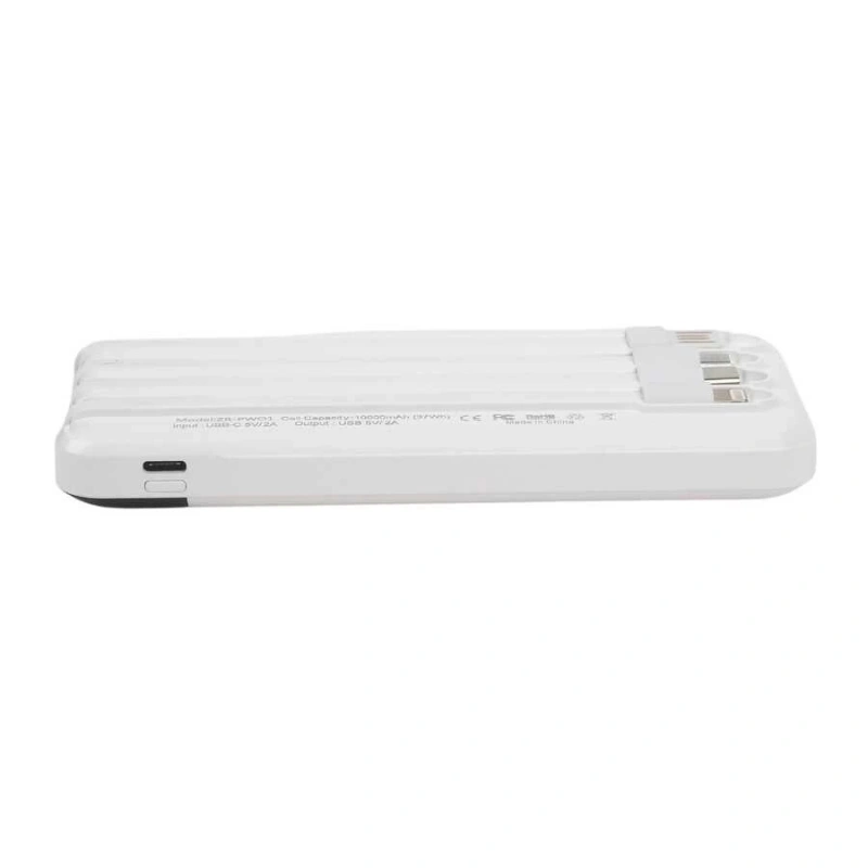 Zore ZR-PW01 Type-C - Micro - Lightning Led Göstergeli Taşınabilir Powerbank 10000 mAh