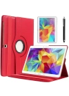 More TR Galaxy Tab 4 10.1 T530 Zore Dönebilen Standlı Kılıf