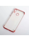 More TR Huawei Honor 8C Kılıf Zore Dört Köşeli Lazer Silikon Kapak