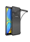 Galaxy A7 2018 Kılıf Zore Dört Köşeli Lazer Silikon Kapak