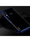 Huawei Honor Play Kılıf Zore Dört Köşeli Lazer Silikon Kapak