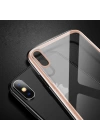 Apple iPhone X Kılıf Zore Eğimli Craft Cam Kapak