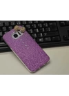 More TR Galaxy S7 Kılıf Zore Fiyonklu Simli Silikon