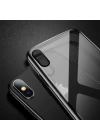 Apple iPhone X Kılıf Zore Eğimli Craft Cam Kapak