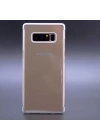 Galaxy Note 8 Kılıf Zore Tareks Şeffaf Kapak