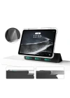 ​Apple iPad Air 11 2024 Kılıf Magnetik Ayrılabilen Airbagli Zore Sliding Tablet Kılıfı