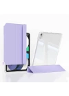 ​Apple iPad Air 11 2024 Kılıf Magnetik Ayrılabilen Airbagli Zore Sliding Tablet Kılıfı