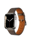 ​​​Apple Watch 38mm KRD-76 PU Deri Kordon Strap Kayış