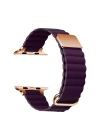 ​​​Apple Watch 38mm KRD-78 PU Deri Kordon Strap Kayış