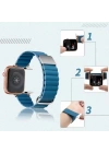 ​​​Apple Watch 38mm KRD-78 PU Deri Kordon Strap Kayış