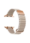 ​​​Apple Watch 40mm KRD-78 PU Deri Kordon Strap Kayış