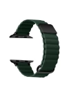 ​​​Apple Watch 44mm KRD-78 PU Deri Kordon Strap Kayış