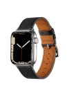 ​​​Apple Watch 7 41mm KRD-76 PU Deri Kordon Strap Kayış