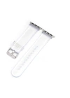 ​​​Apple Watch Ultra 49mm Kordon KRD-13 Şeffaf Silikon Strap Kayış