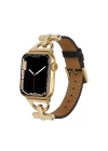 ​​​Apple Watch Ultra 49mm Kordon KRD-53 Deri Strap Kayış