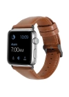 ​​​Apple Watch Ultra 49mm Kordon Luxury Leather Deri Strap Kayış