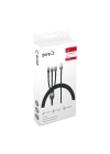 ​Zore Shira Serisi 3in1 USB Kablo 150cm