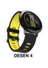 22MM Gear S3 Watch 4 46mm Xiaomi Amazfit Lg W100  Silikon Kordon Kayış